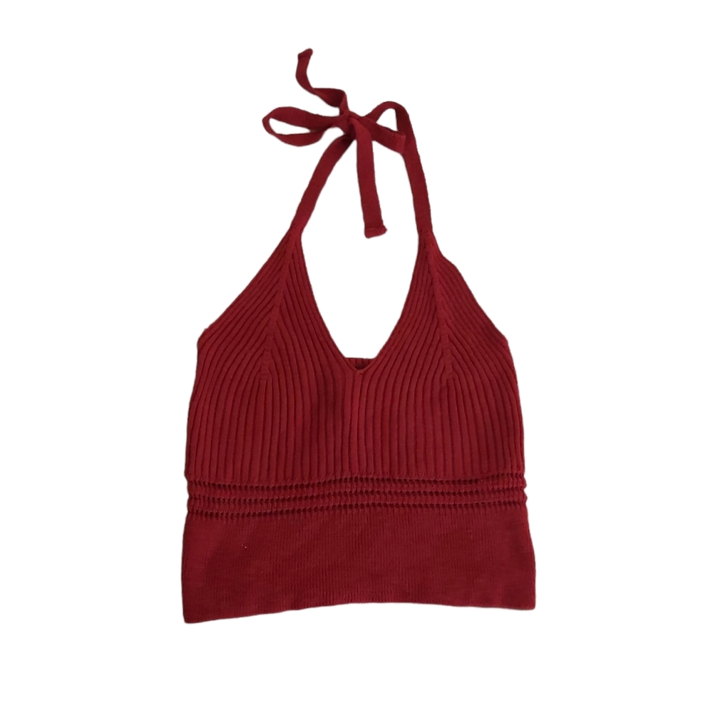 Knit Halter Top